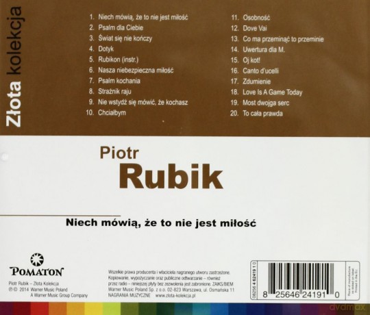 Piotr Rubik: Złota Kolekcja [CD]