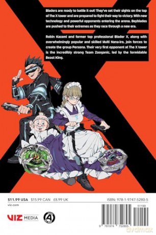 Beyblade X, Vol. 2 (Volume 2) - Homura Kawamoto [KOMIKS]