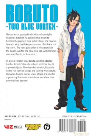 Boruto: Two Blue Vortex, Vol. 1 (Volume 1) - Masashi Kishimoto [KOMIKS]
