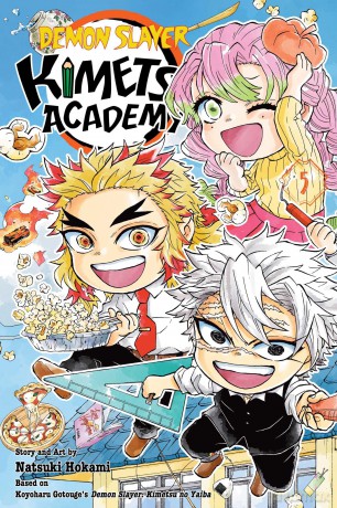 Demon Slayer: Kimetsu Academy, Vol. 5: Volume 5 - Koyoharu Gotouge [KOMIKS]