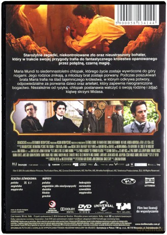 Poszukiwacz przygód: klątwa skrzyni Midasa [DVD]
