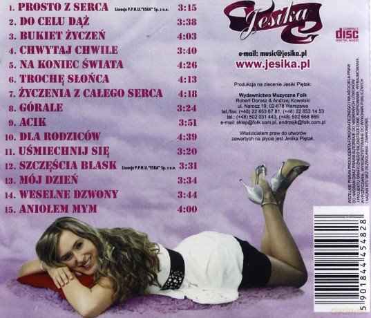 Jesika: Prosto z Serca [CD]
