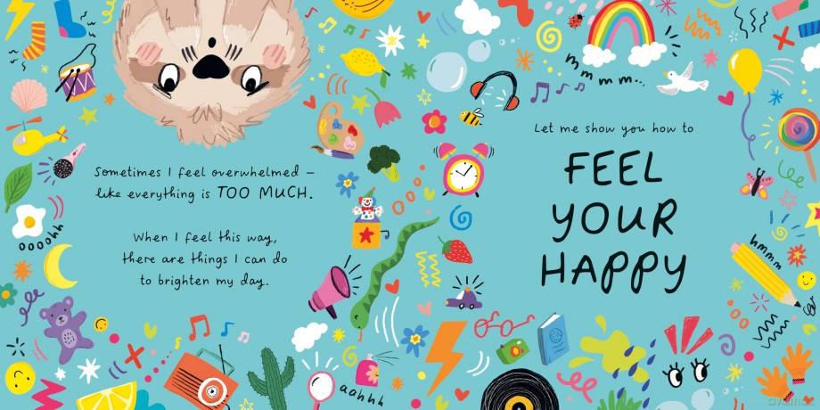 Feel Your Happy: The positive and reassuring picture book about feelings, emotions and sensory overload for children aged 3, 4, 5 - from the creator of The Happy News (My Happy Feelings, 2) - Emily Coxhead [KSIĄŻKA]