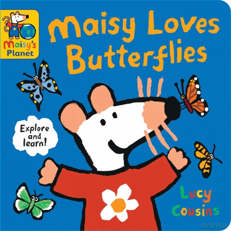 Maisy Loves Butterflies: A Maisy's Planet Book - Lucy Cousins [KSIĄŻKA]