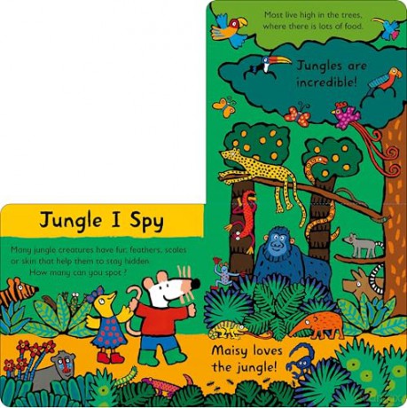Maisy Loves Jungles: A Maisy's Planet Book - Lucy Cousins [KSIĄŻKA]