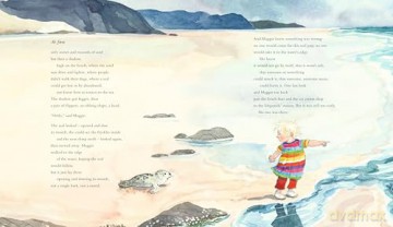 The Seal on the Beach: "A story to treasure, to remember, to dream of." Michael Morpurgo - Mara Bergman [KSIĄŻKA]