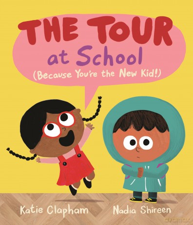 The Tour at School: A reassuring (and funny!) guide for anxious children starting at a new school or nursery - Katie Clapham [KSIĄŻKA]