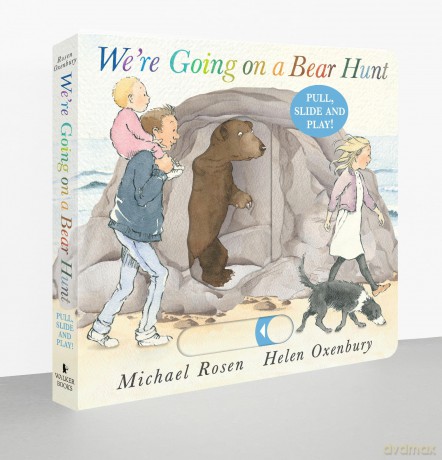 We're Going on a Bear Hunt: Pull, Slide and Play!: Interactive board book edition of the classic bestseller - Michael Rosen [KSIĄŻKA]