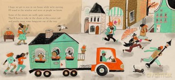 We're Moving House: A child's imagination takes flight in this book for 3, 4 and 5-year-olds by a Booker-shortlisted author and award-winning artist - Mick Jackson [KSIĄŻKA]