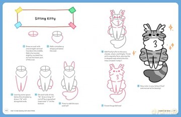 How to Draw Squishy Cats and Kittens: A Step-by-Step Guide to Drawing Totally Floofy Felines and Their Worlds - Vera Kay [KSIĄŻKA]