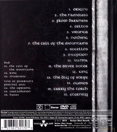 Eluveitie: Origins (digibook) [CD]+[DVD]
