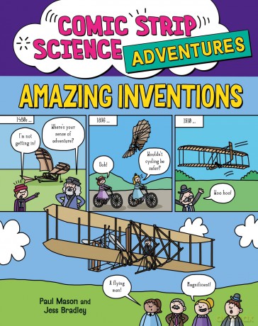 Amazing Inventions (Comic Strip Science Adventures) - Paul Mason [KSIĄŻKA]