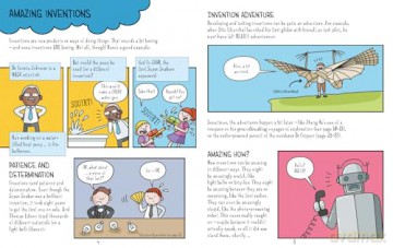 Amazing Inventions (Comic Strip Science Adventures) - Paul Mason [KSIĄŻKA]