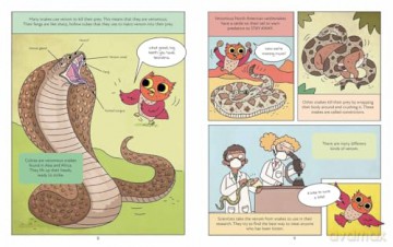 Dangerous Animals (Professor Hoot's Science Comics) - Greta Birch [KSIĄŻKA]