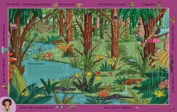 Life in the Rainforest: A fact-packed search and find book! (Find the Funny) - Anna Claybourne [KSIĄŻKA]