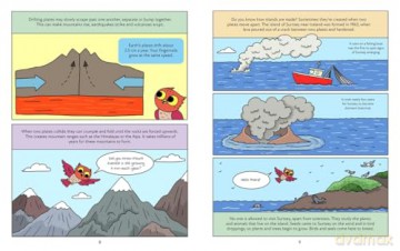 Volcanoes and Earthquakes (Professor Hoot's Science Comics) - Jen Green [KSIĄŻKA]