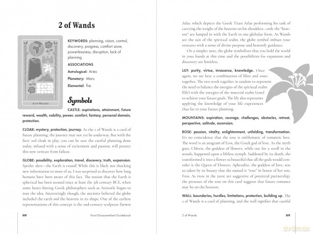 Tarot Disassembled Guidebook: Deconstructing the Symbols of the Major and Minor Arcana - Jennifer Cooper Steidley [KSIĄŻKA]