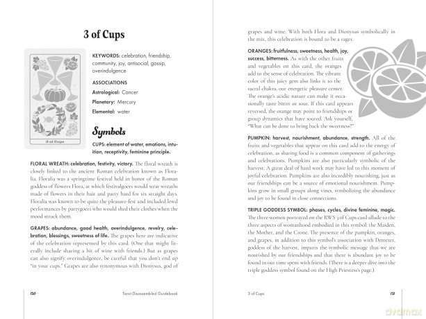 Tarot Disassembled Guidebook: Deconstructing the Symbols of the Major and Minor Arcana - Jennifer Cooper Steidley [KSIĄŻKA]