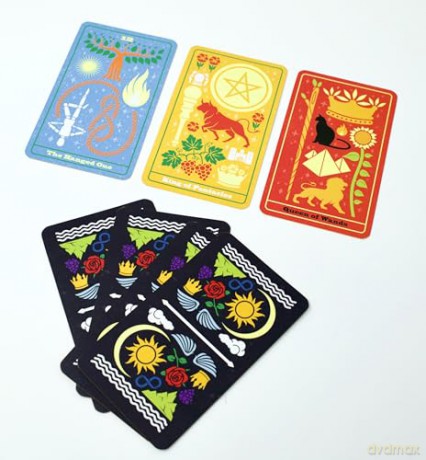 Tarot Disassembled: (78 Full-Color Cards) - Jennifer Cooper Steidley [KSIĄŻKA]