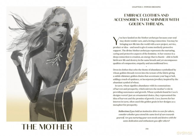 The Fashion Oracle: An occult guide to what to wear inspired by Chanel - Nieve Tierney [KSIĄŻKA]