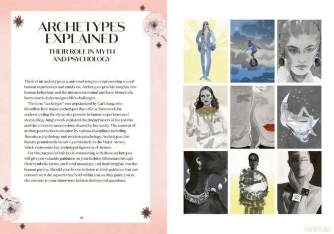 The Fashion Oracle: An occult guide to what to wear inspired by Chanel - Nieve Tierney [KSIĄŻKA]
