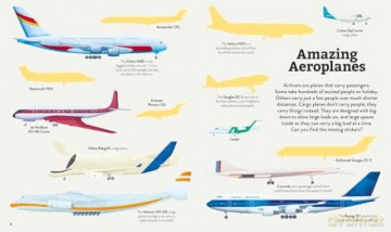 Planes! Sticker Book: (And Other Things That Fly) - Bryony Davies [KSIĄŻKA]