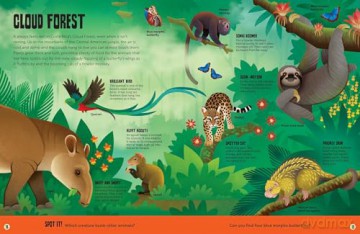My First Jungle Atlas - Camilla de la Bedoyere [KSIĄŻKA]