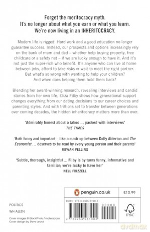 Inheritocracy: It's Time to Talk About the Bank of Mum and Dad: The Sunday Times Bestseller - Eliza Filby [KSIĄŻKA]