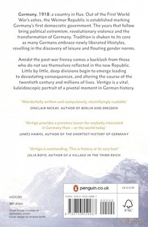 Vertigo: The Rise and Fall of Weimar Germany - Harald Jähner [KSIĄŻKA]