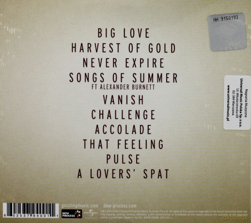 Gossling: Harvest of Gold [CD]