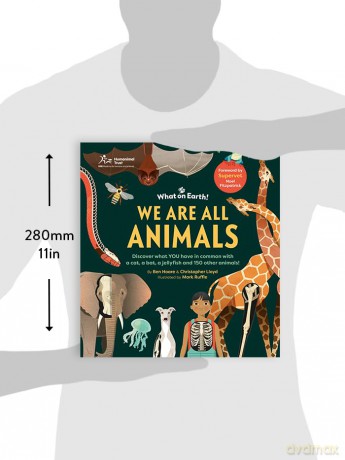 We are All Animals - Discover what YOU have in common with a cat, a bat, a jellyfish and 150 other animals! - Christopher Lloyd [KSIĄŻKA]