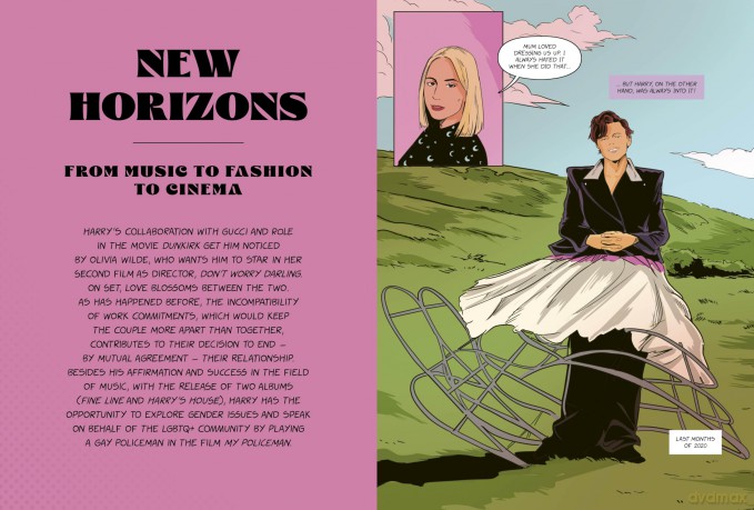 Harry Styles: A Graphic Biography (BioGraphics) - Filippo Zambello [KSIĄŻKA]