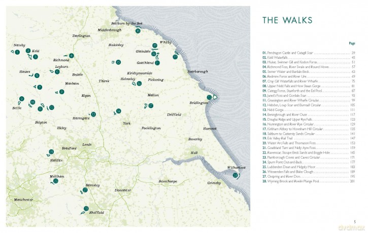 Wild Swimming Walks Yorkshire: 28 Waterfall, River and Coastal Days out in the Dales and Moors (Travel Guide) - Sarah Banks [KSIĄŻKA]