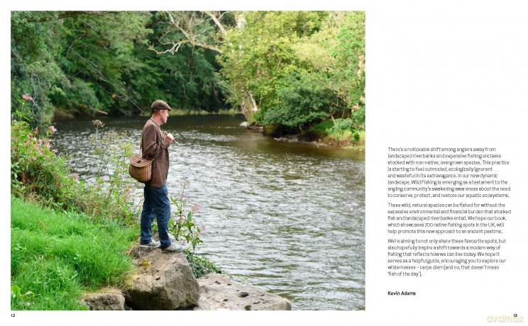 Wild Fishing: Britain's 700 most spectacular, secluded and affordable places for native angling (travel guide) - Kevin Adams [KSIĄŻKA]