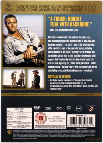 Cool Hand Luke 1967 (Nieugięty Luke) [DVD]