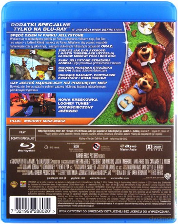 Miś Yogi (Magia kina) [Blu-Ray]