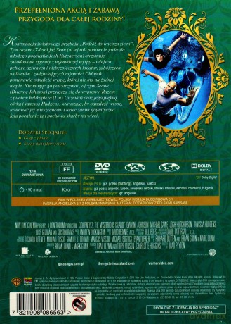 Pozdróż na tajemniczą wyspę (Magia kina) [DVD]