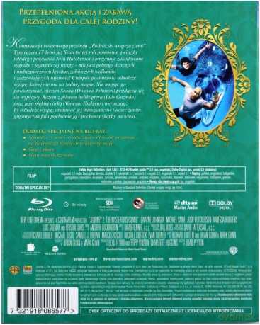 Pozdróż na tajemniczą wyspę (Magia kina) [Blu-Ray]