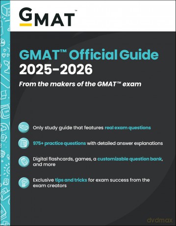 GMAT Official Guide 2025-2026: Book + Online Question Bank (GMAT Official Guides) - GMAC (Graduate Management Admission Council) [KSIĄŻKA]