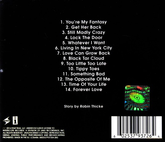 Robin Thicke: Paula (PL) [CD]