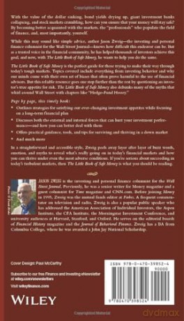 The Little Book of Safe Money: How to Conquer Killer Markets, Con Artists, and Yourself: 4 (Little Books. Big Profits) - Jason Zweig [KSIĄŻKA]