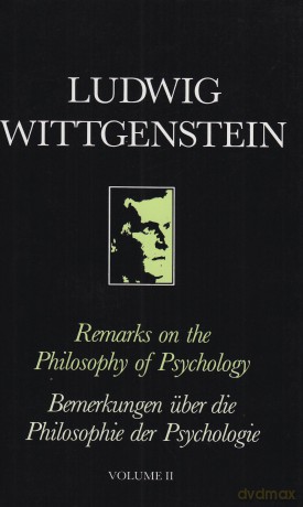 Remarks on the Philosophy of Psychology, Volume II: 2 - Ludwig Wittgenstein [KSIĄŻKA]