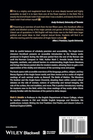 The Anglo Saxon Literature Handbook: 15 (Wiley Blackwell Literature Handbooks) - Mark C. Amodio [KSIĄŻKA]