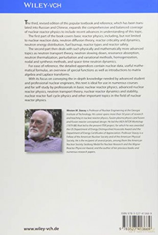 Nuclear Reactor Physics - Weston M. Stacey [KSIĄŻKA]