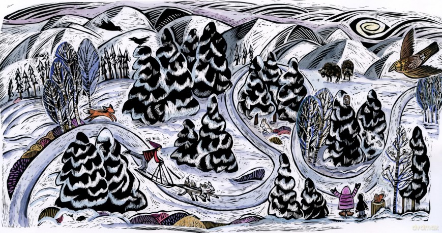 Counting Winter - Nancy White Carlstrom [KSIĄŻKA]