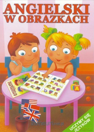 Angielski w obrazkach - uczymy się języków -różowa [KSIĄŻKA]