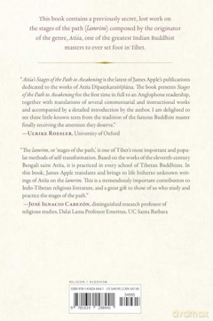 Atisa's Stages of the Path to Awakening: Together with Commentaries and Ritual Texts - James B. Apple [KSIĄŻKA]