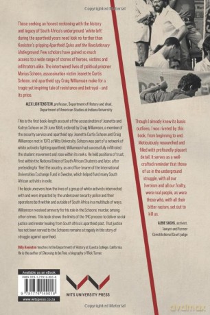 Apartheid Spies and the Revolutionary Underground - William Keniston [KSIĄŻKA]