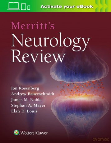 Merritt's Neurology Review: Print + eBook with Multimedia - Jon Rosenberg [KSIĄŻKA]