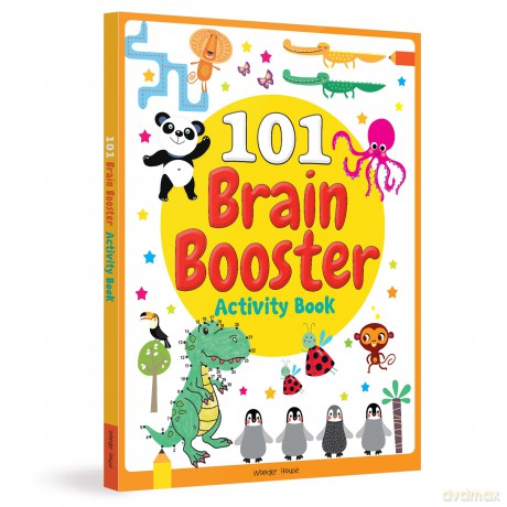 101 Brain Booster Activity Book-colouring books for kids: Fun Activity Book for Children (101 Fun Activities) - Wonder House Books Editorial [KSIĄŻKA]